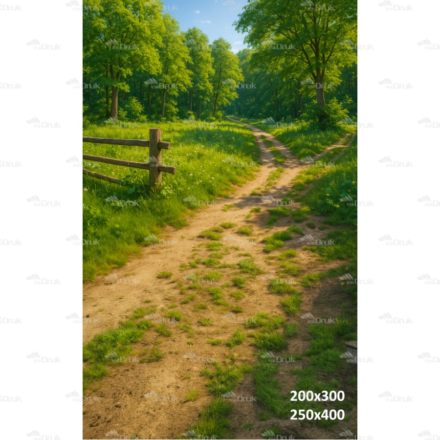 Tło fotograficzne Las 3611